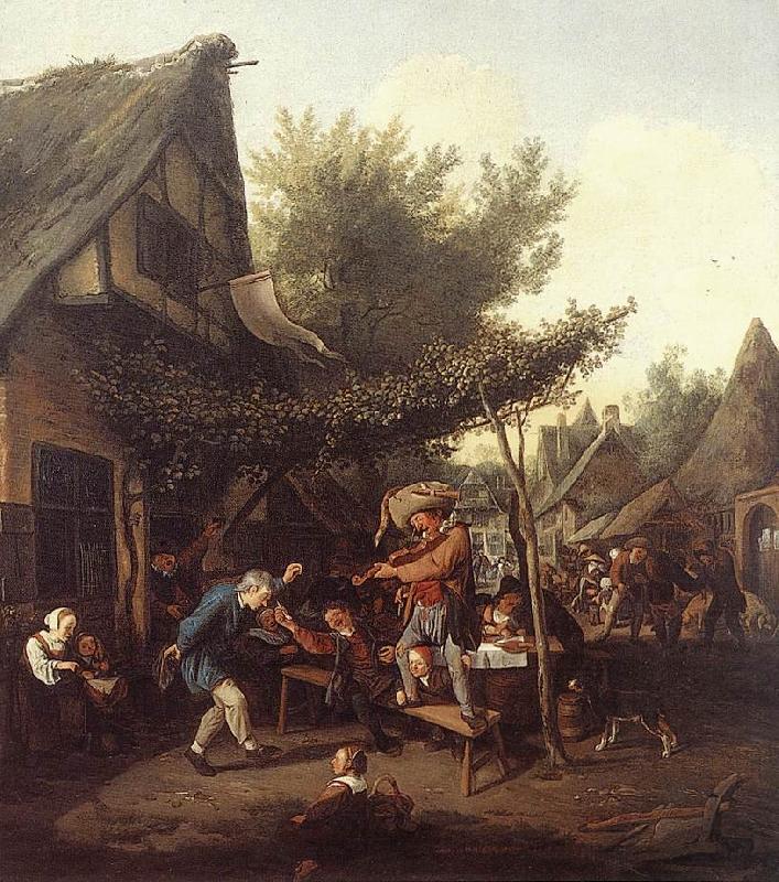 DUSART, Cornelis Village Feast dfg